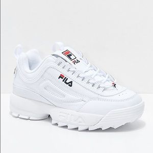 FILA Disruptor II White Shoes
